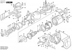 Bosch 3 601 F4C 042 GSA 900 E Reciprocating saw 230 V / GB Spare Parts GSA900E